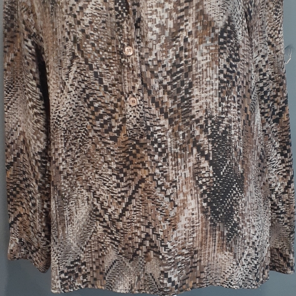 Vtg.Kut from the kloth button up top blouse sz small - Picture 7 of 11